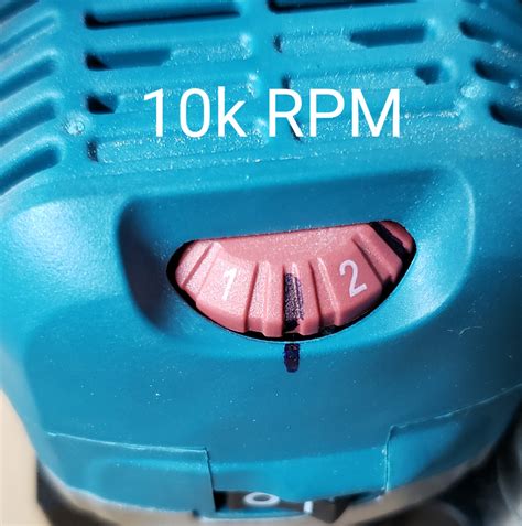 makita rt0701c speed chart